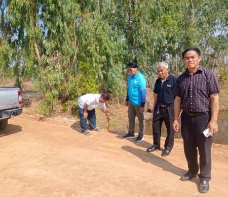 วันที่ 17 กุมภาพันธ์ 2569 เวลา 09.30 น. นายสมควร พลพวก นายกเทศมนตรีตำบลบ้านกอก พร้อมด้วยคณะผู้บริหาร สมาชิกสภาเทศบาล กองช่างเทศบาลตำบลบ้านกอก ลงพื้นที่ติดตามงานก่อสร้างบริเวณโครงการขุดลอกลำห้วยพาก พร้อมอาคารประกอบ บ้านนาแก้ว หมู่ที่ 1 ตำบลบ้านกอก 