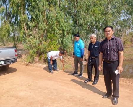 วันที่ 17 กุมภาพันธ์ 2569 เวลา 09.30 น. นายสมควร พลพวก นายกเทศมนตรีตำบลบ้านกอก พร้อมด้วยคณะผู้บริหาร สมาชิกสภาเทศบาล กองช่างเทศบาลตำบลบ้านกอก ลงพื้นที่ติดตามงานก่อสร้างบริเวณโครงการขุดลอกลำห้วยพาก พร้อมอาคารประกอบ บ้านนาแก้ว หมู่ที่ 1 ตำบลบ้านกอก  