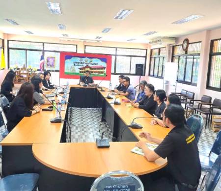 วันที่ 19 กุมภาพันธ์ 2569 เวลา 11.00 น. นายอัษฎายุทธ กุแก้ว ปลัดเทศบาล ให้การต้อนรับเจ้าหน้าที่สำนักงานทรัพยากรธรรมชาติและสิ่งแวดล้อมจังหวัดอุบลราชธานี นำโดยผู้อำนวยการสำนักงานทรัพยากรธรรมชาติและสิ่งแวดล้อมและคณะผู้แทนจากเทศบาลเมืองคิตะคิวชู ประเทศญี่ปุ่น