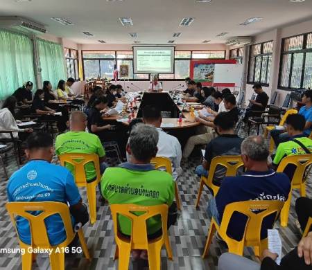 วันที่ 1 เมษายน 2569 เวลา 09.30 น. พ.อ.อ.ถาวร คำจุมพล รองนายกเทศมนตรีตำบลบ้านกอก เป็นประธานในการประชุมเตรียมความพร้อมการจัดงานประเพณีสงกรานต์ ประจำปี 2569 และซักซ้อมแนวทางการประเมินคุณธรรมและความโปร่งใสในการดำเนินงานภาครัฐ (ITA) ประจำปีงบประมาณ พ.ศ.2569 